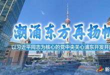潮涌東方再揚(yáng)帆——以習(xí)近平同志為核心的黨中央關(guān)心浦東開發(fā)開放紀(jì)實(shí)