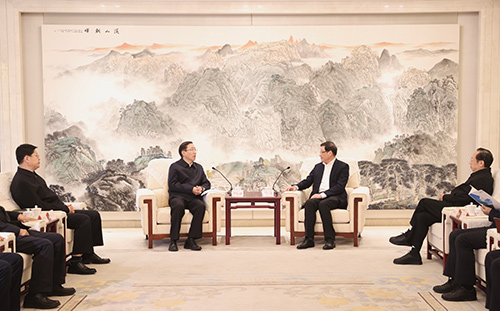 國家電網(wǎng)董事長、黨組書記辛保安拜會湖北省委書記應(yīng)勇、省長王曉東并赴國網(wǎng)華中分部、湖北電力調(diào)研