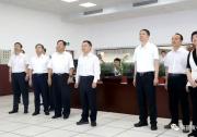 國家防總副總指揮、水利部部長李國英調(diào)研嘉興水利防臺工作