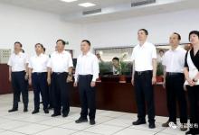 國(guó)家防總副總指揮、水利部部長(zhǎng)李國(guó)英調(diào)研嘉興水利防臺(tái)工作