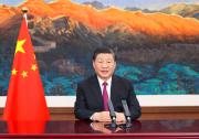 習(xí)近平在2021年中國國際服務(wù)貿(mào)易交易會全球服務(wù)貿(mào)易峰會上發(fā)表視頻致辭