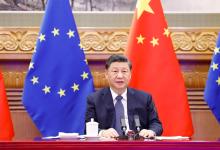 習近平會見歐洲理事會主席米歇爾和歐盟委員會主席馮德萊恩