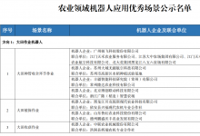 機(jī)器人自動化科技動態(tài)|關(guān)于農(nóng)業(yè)、建筑、醫(yī)療、礦山領(lǐng)域機(jī)器人應(yīng)用優(yōu)秀場景名單的公示