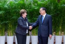 李克強(qiáng)分別會見世行行長、國際貨幣基金組織總裁、世貿(mào)組織總干事、經(jīng)合組織秘書長|李克強(qiáng)：中國是全球經(jīng)濟(jì)治理的參與者、維護(hù)者、建設(shè)者