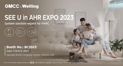GMCC 美芝、Welling 威靈亮相 AHR Expo 2023