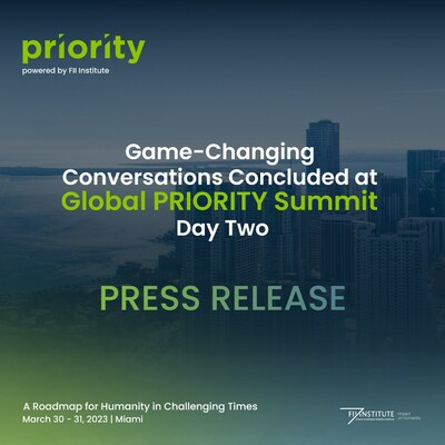 FII Institutes Global PRIORITY Summit Closes with Another Round of Unexpected Conversations To Shape the New Global Order FII Institutes Global PRIORITY Summit Closes with Another Round of Unexpected Conversations To Shape the New Global Order