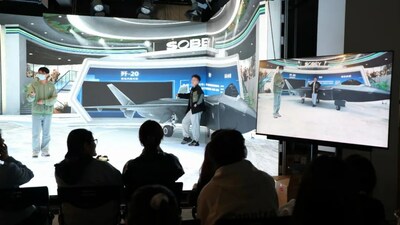 圖為“知境”數(shù)字媒體教學(xué)實訓(xùn)系統(tǒng)