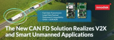 宜鼎旗下安捷科發(fā)表全新CAN FD解決方案 | 面向電動(dòng)車(chē)、自駕車(chē)，以及無(wú)人系統(tǒng)等智能應(yīng)用市場(chǎng)