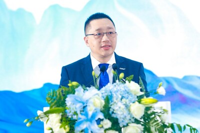 斯凱孚中國(guó)區(qū)副總裁施波致辭