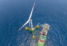 我國(guó)首座深遠(yuǎn)海浮式風(fēng)電平臺(tái)“海油觀瀾號(hào)”成功并網(wǎng)發(fā)電