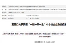鼓勵有條件的金融機構為鏈上中小微企業(yè)多樣化融資需求匹配多元化金融服務|五部門組織開展“一鏈一策一批”中小微企業(yè)融資促進行動