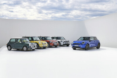 全新電動(dòng)MINI Cooper以及歷代MINI三門(mén)車(chē)型