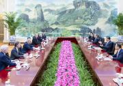 習近平會見美國國會參議院多數(shù)黨領袖舒默一行