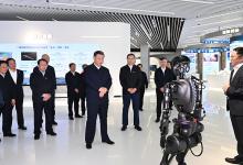 習(xí)近平在上?？疾煺{(diào)研