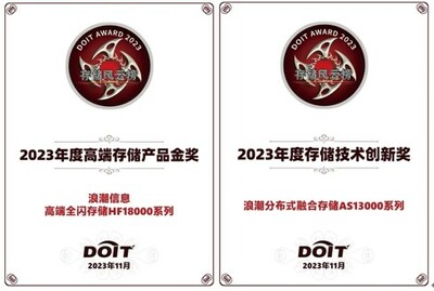 2023年度存儲技術(shù)創(chuàng)新獎：HF18000、AS13000