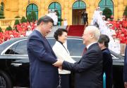 習近平同越共中央總書記阮富仲舉行會談