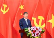 習近平同越共中央總書記阮富仲共同會見中越兩國青年和友好人士代表