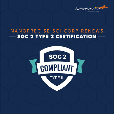 Nanoprecise Sci Corp Renews SOC 2 Type 2 Certification, Underscoring Commitment to Security Excellence Nanoprecise Sci Corp Renews SOC 2 Type 2 Certification, Underscoring Commitment to Security Excellence