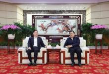 王忠林與中國(guó)通用技術(shù)集團(tuán)董事長(zhǎng)于旭波座談