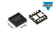 Vishay的新款80 V對稱雙通道 MOSFET的RDS(ON) 達(dá)到業(yè)內(nèi)先進(jìn)水平，可顯著提高功率密度、能效和熱性能