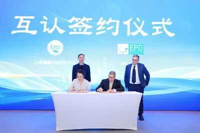 EPD促進(jìn)中心與意大利EPD完成互認(rèn)簽約