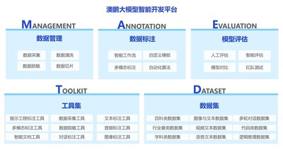 澳鵬（中國）自主研發(fā)的大模型智能開發(fā)平臺(tái)