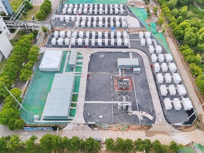 南京板橋100兆瓦/200兆瓦時新型儲能電站可提供20萬千瓦頂峰能力