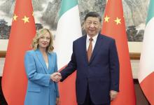 習(xí)近平會(huì)見意大利總理梅洛尼