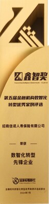科技賦能，招商信諾榮獲2024鑫智獎