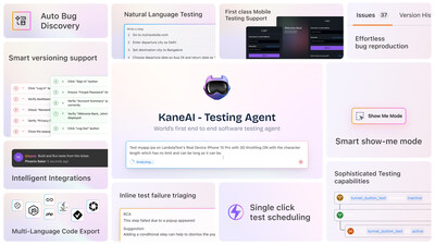 KaneAI is the software testing industry’s first GenAI-powered test studio, designed to transform how teams create, manage, and execute tests. KaneAI is the software testing industry’s first GenAI-powered test studio, designed to transform how teams create, manage, and execute tests.