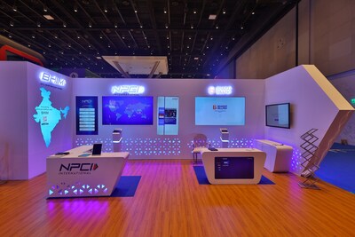 NPCI BHIM Services、NPCI International、NPCI Bharat BillPay在2024年全球金融科技節(jié)上的展位