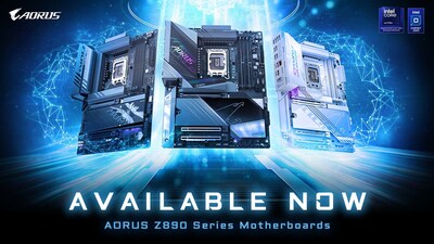 技嘉科技宣布 AORUS Z890 主板正式上市，AI D5黑科技2.0技術(shù)全面釋放強勁性能