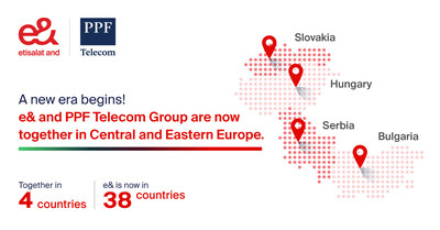 e&和PPF Telecom Group現(xiàn)已在中歐和東歐合作開(kāi)展業(yè)務(wù) e&和PPF Telecom Group現(xiàn)已在中歐和東歐合作開(kāi)展業(yè)務(wù)