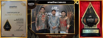 6D Technologies榮獲Smartfren Awards 2024“年度最佳IT服務(wù)卓越金牌合作伙伴”獎
