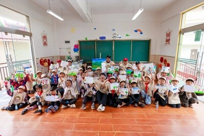 「為愛上色」致力于為世界帶去愛、色彩和歡樂