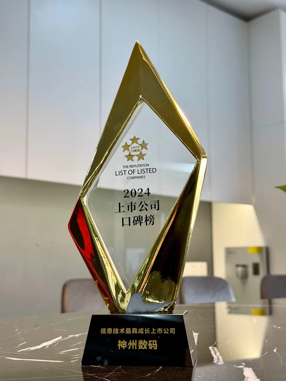 持續(xù)突破！神州數(shù)碼榮獲“信息技術(shù)最具成長上市公司”獎(jiǎng)
