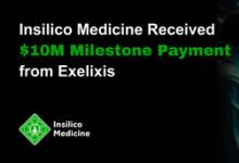 英矽智能獲得Exelixis 1000萬(wàn)美元里程碑付款