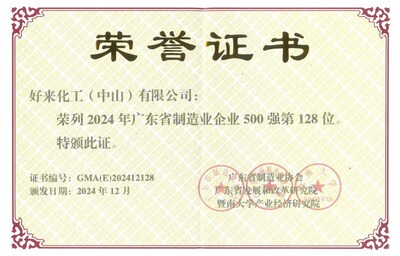 好來公司入圍