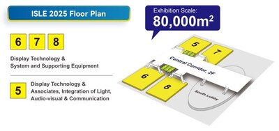 ISLE 2025 展館分布
