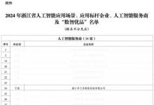 浙江AI最強(qiáng)陣容出爐，中之杰智能躋身前列