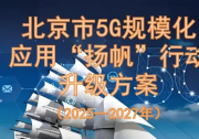 《北京市5G規(guī)?；瘧?yīng)用“揚(yáng)帆”行動(dòng)升級方案（2025—2027年）》正式發(fā)布！
