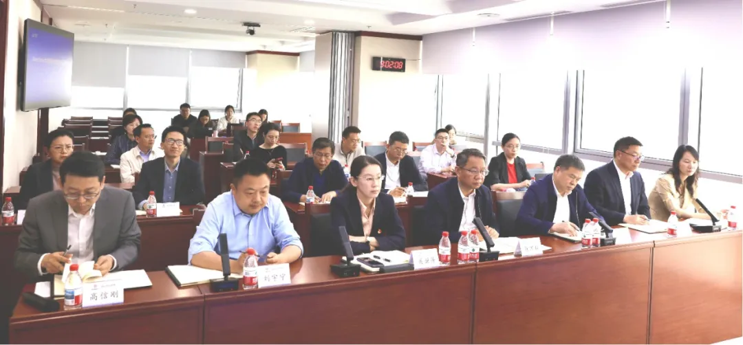 金控?cái)?shù)據(jù)董事長楊斌應(yīng)邀為中冶生態(tài)環(huán)保開展