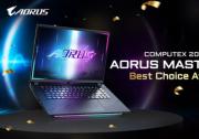 技嘉 AORUS MASTER 16 AI 筆電榮獲 COMPUTEX 2025 Best Choice Award，領先實力獲國際肯定