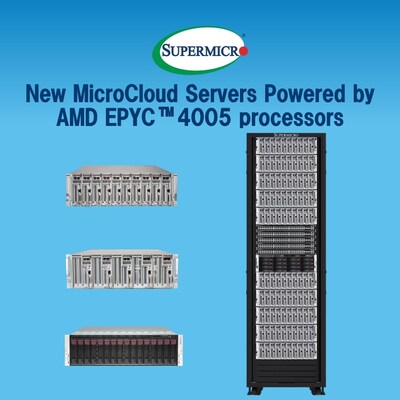 由 AMD EPYC 4005 處理器提供支持的新型 MicroCloud 服務(wù)器 由 AMD EPYC 4005 處理器提供支持的新型 MicroCloud 服務(wù)器