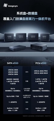 江波龍SATA eSSD和PCIe eSSD全面覆蓋算力一體機平臺