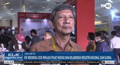 印度尼西亞物流協(xié)會(huì)會(huì)長(zhǎng)Mahendra Rianto接受采訪稱贊展會(huì)效果