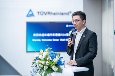 TüV萊茵大中華區(qū)交通服務(wù)高級副總裁黃余欣