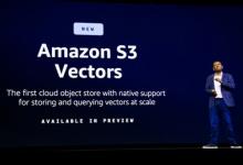 亞馬遜云科技推出Amazon S3 Vectors：首個(gè)支持規(guī)?；蛄刻幚淼脑拼鎯?chǔ)服務(wù)