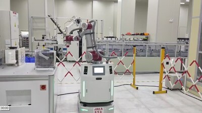 節(jié)卡復合機器人晶圓盒搬運