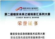 打造未來之城，萬勛N1空中柔韌機器人斬獲“雄安安全應(yīng)急創(chuàng)新技術(shù)應(yīng)用大賽”大獎